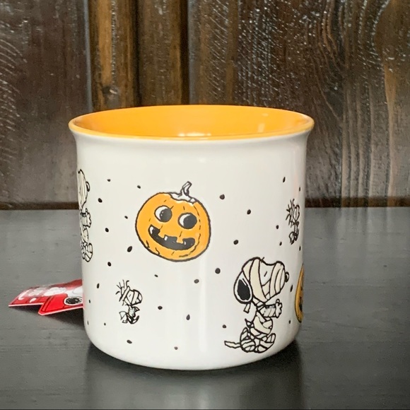 Peanuts Snoopy & Woodstock Halloween Mug - Mummies Jack O’ Lantern - Picture 11 of 11